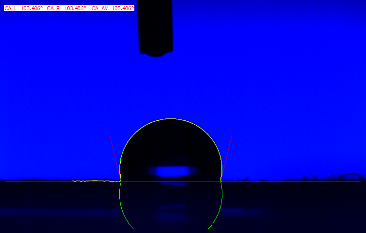 「水滴角测量仪」3D接触角测量是表征材料物理化学性质的最好方法
